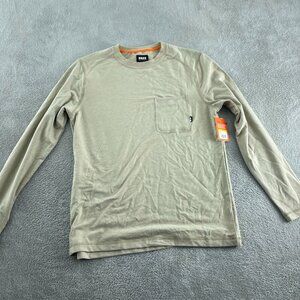 Bass Outdoor Long Sleeve Utility Tee Trench Coat Color Medium Size M NWT 1502